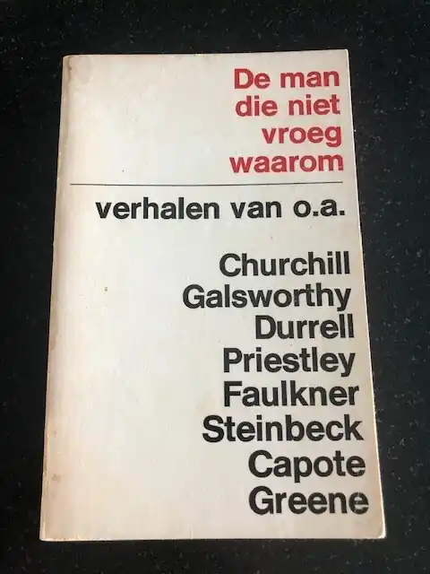Man die niet vroeg waarom - Haining Bestseller