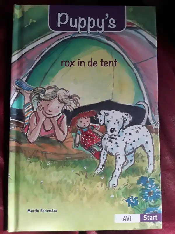 Snelle Levering Puppy's. Rox in de tent - Martin Scherstra
