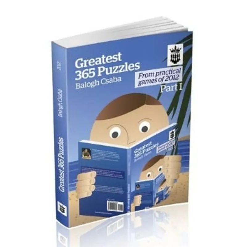 Koop Online Greatest 365 Chess Puzzles - Balogh Csaba