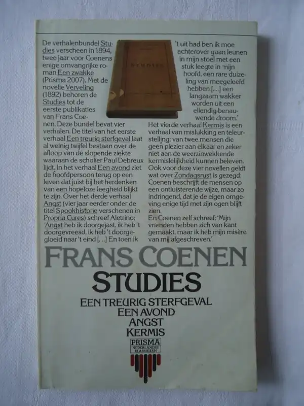 Studies - Frans Coenen Actieprijs
