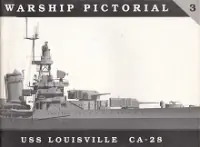 Warship Pictorial 3, USS Louisville CA-28 - Wiper, S Rechtstreeks Van De Fabrikant