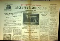 Gecertificeerd Algemeen handelsblad 4 Mei 1940 - Collectief